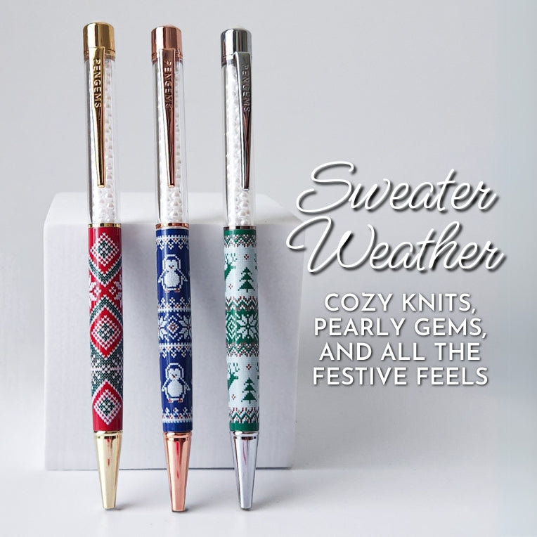 Warm & Fuzzy Pens to Melt Your Winter Blues