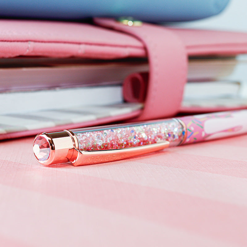 Sprinkled Pink Donut Pen