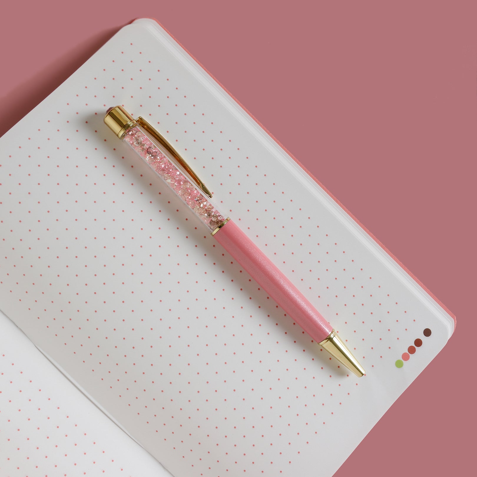 Stop and Smell the Rosé Pen + Notebook