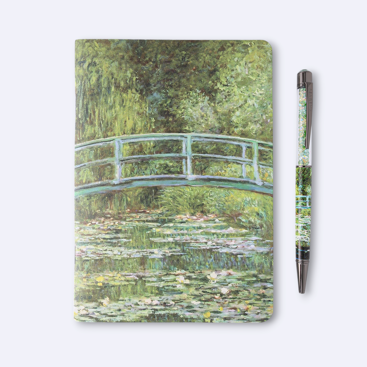 Water Lily Pond + Notebook