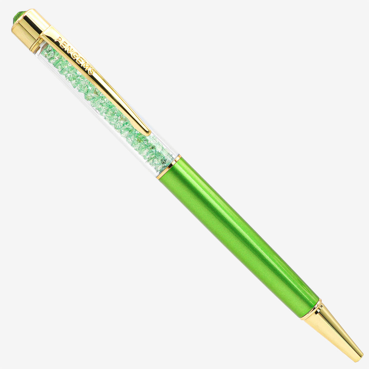 PENGEMS Neverland Green Crystal Pen