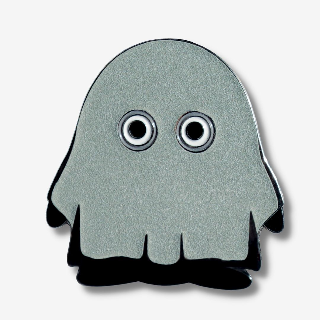 PENGEMS Ghost Pippin Penguin Enamel Pin or Magnet