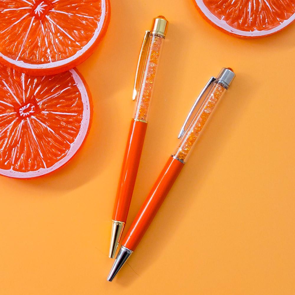 Juicy Orange Crystal Pen - PENGEMS